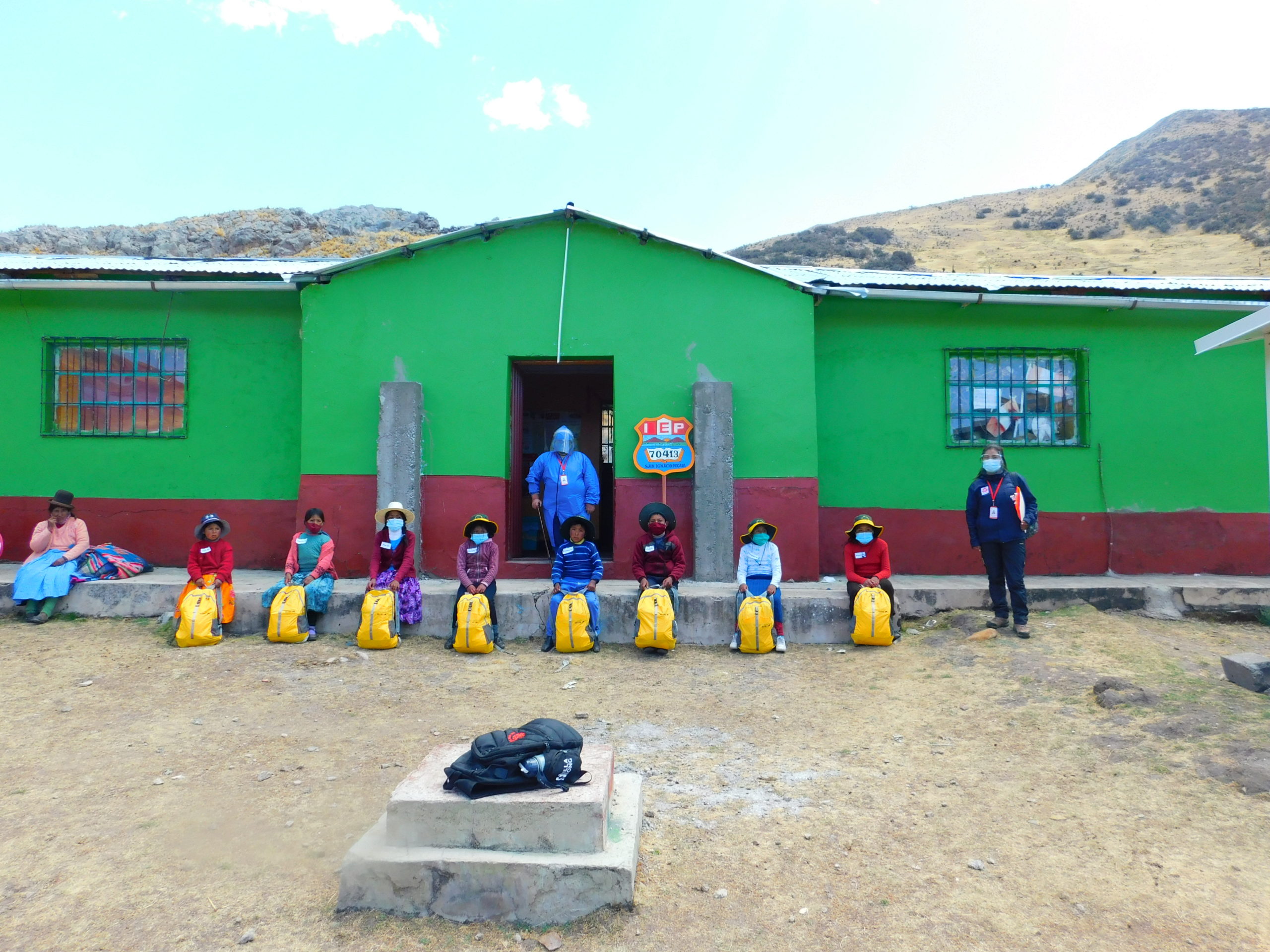 Rural school in Alto Pucarayllu