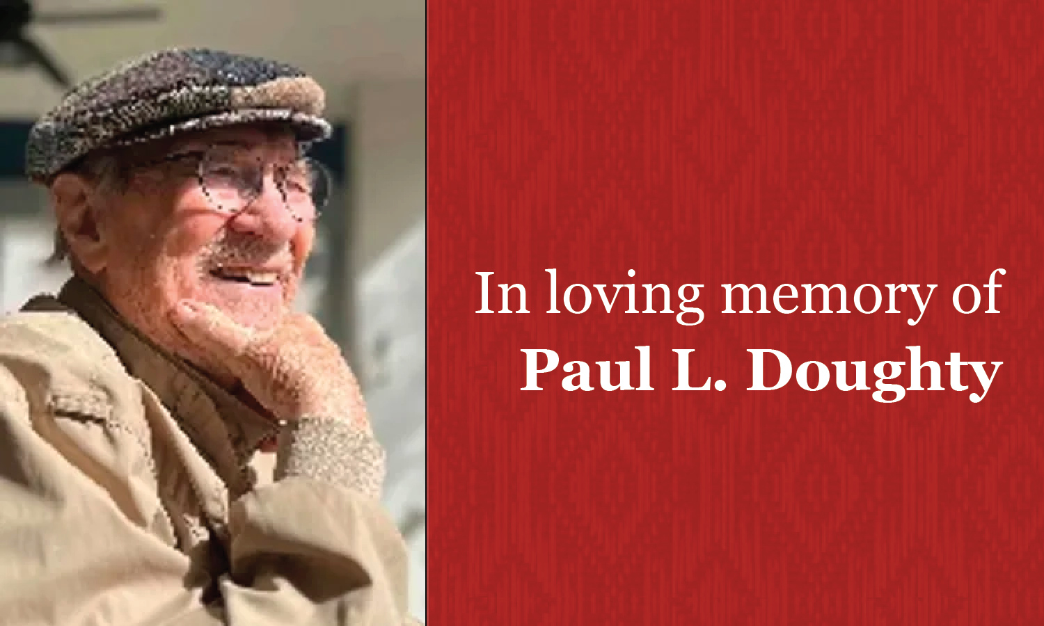 In Loving Memory of Paul L. Doughty